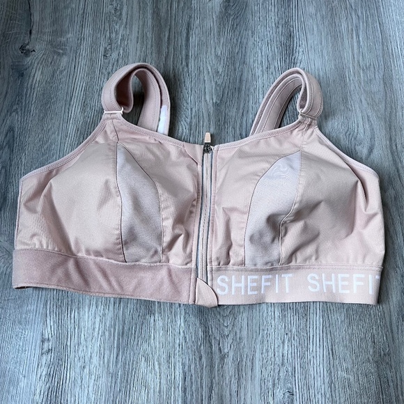 SHEFIT Ultimate Sports Bra High Impact pink Size 5Luxe 5XL 5X - Picture 1 of 4